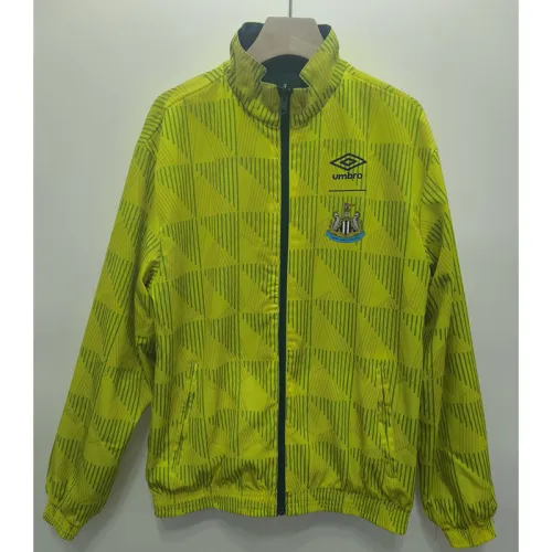 Retro Newcastle United 1991 Double-Sided Windbreaker Jacket