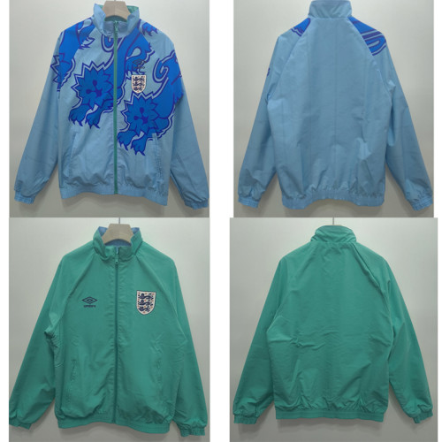 Retro England 1992 Double-Sided Windbreaker Jacket