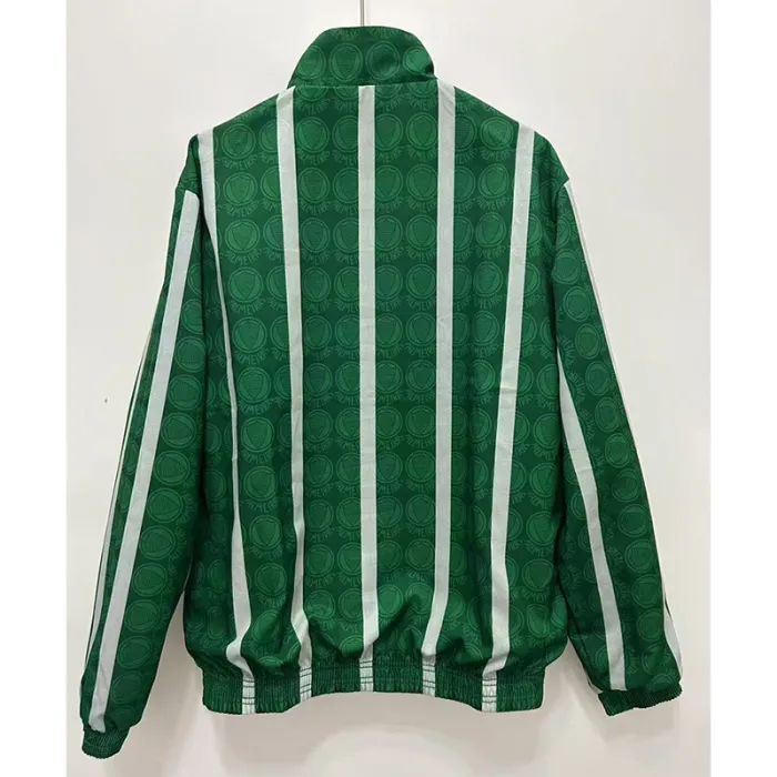 Retro Palmeiras Double-Sided Windbreaker Jacket