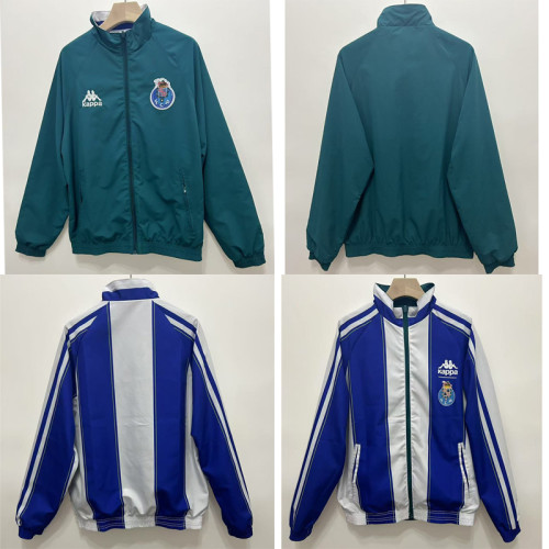 Retro Porto 1998 Double-Sided Windbreaker Jacket