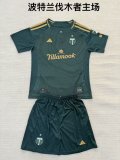 25/26 Portland Timbers Home kids kit