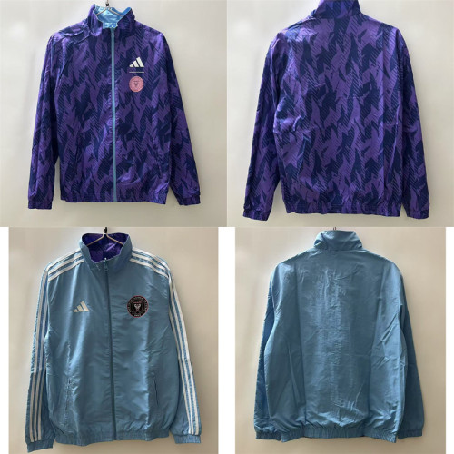 2025 Inter Miami Double-Sided Windbreaker Jacket