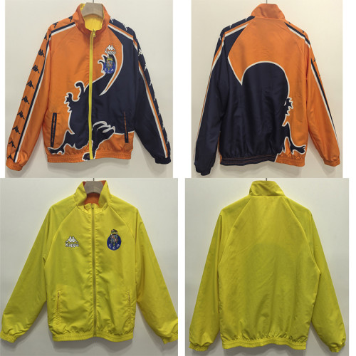 Retro Porto 1997 Double-Sided Windbreaker Jacket