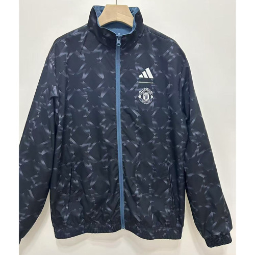 2025 Manchester United  Double-Sided Windbreaker Jacket