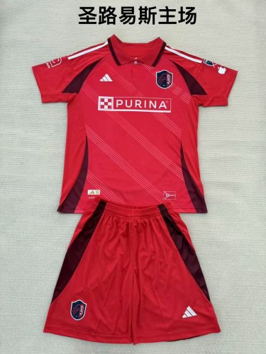 25/26 St. Louis City Home Adult Uniform