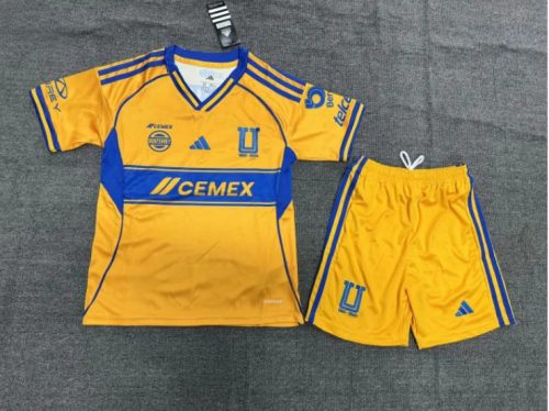 25/26 Tigres UANL Home Kids Kit