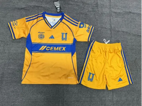 25/26 Tigres UANL Home Kids Kit