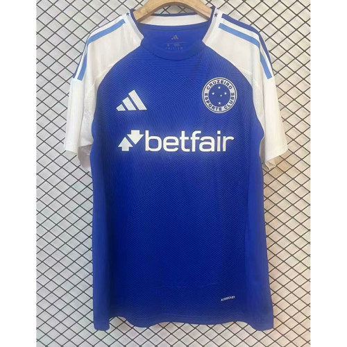 25/26 Cruzeiro Home Man Jersey | Fan Version