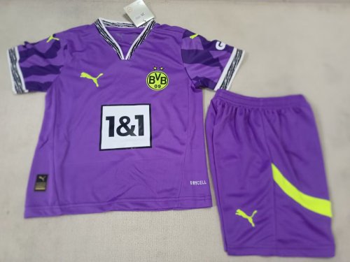2025 Borussia Dortmund Goalkeeper Special Kids Kit