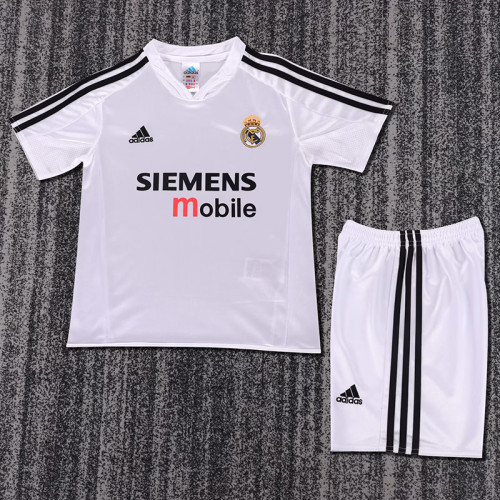 Retro 2004/05 Real Madrid  Home Kids Kit