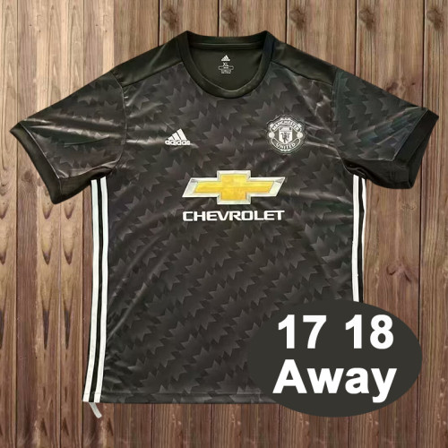 Retro 17/18 Manchester United  Away Jersey