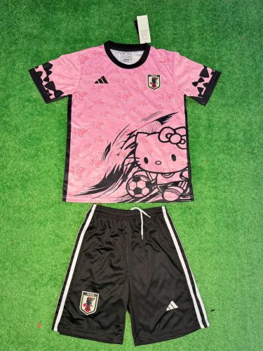 25/26 Japan Pink Anime  Kids Kit