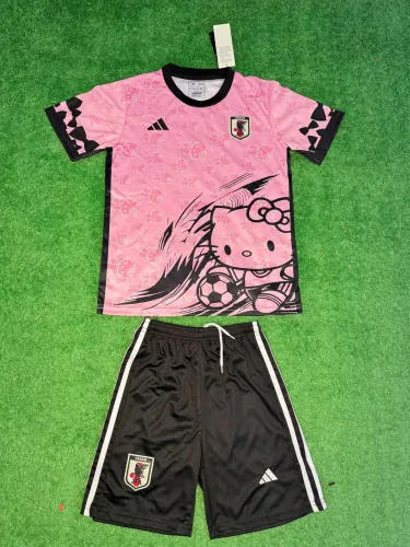 25/26 Japan Pink Anime  Kids Kit