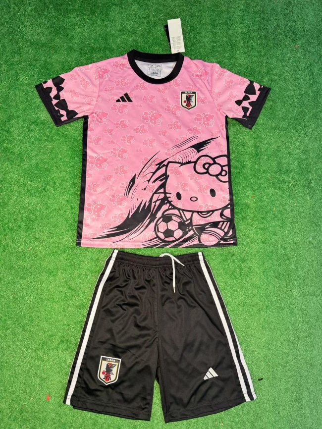 25/26 Japan Pink Anime  Kids Kit