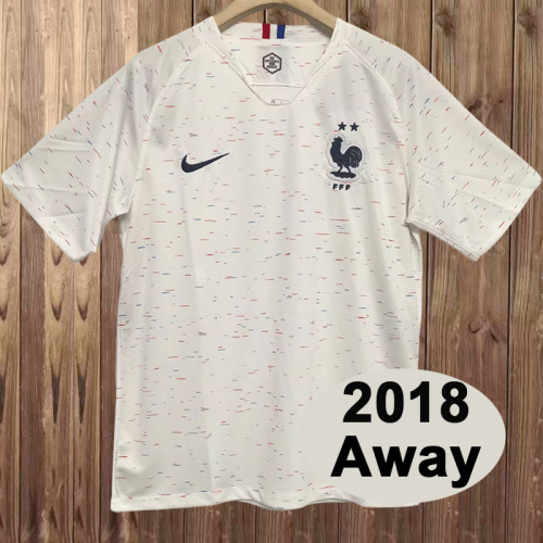 Retro 2018 France Away Man Jersey