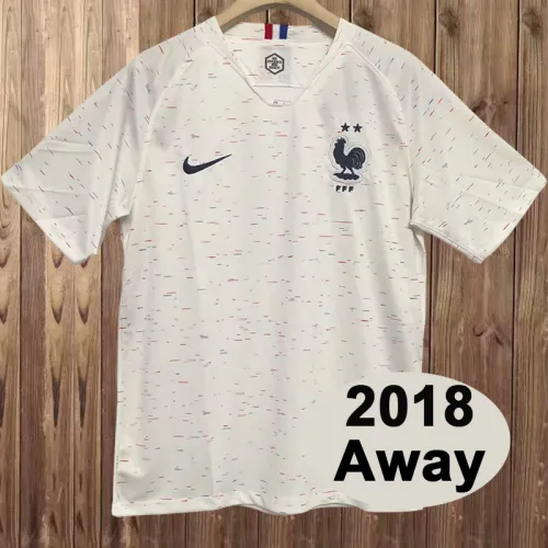 Retro 2018 France Away Man Jersey