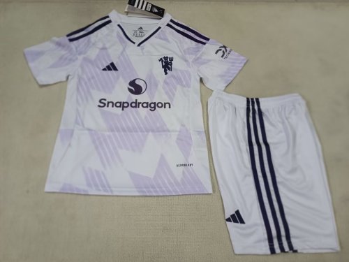 25/26 Manchester United away  Kids Kit