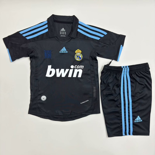 Retro 2009/10 Real Madrid  Away Kids Kit
