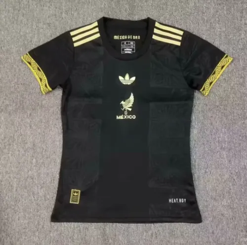 2025 Mexico Gold Women Jersey | Fan Version