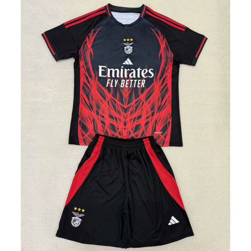 2025 Benfica Black concept version Kids Kit
