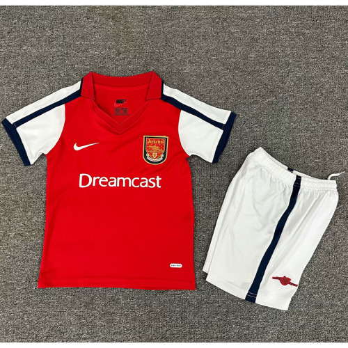 Retro 2000/02 Arsenal Home Kids Kit