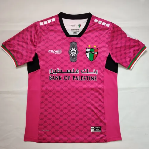 24/25 Palestino Pink Jersey | Fan Version