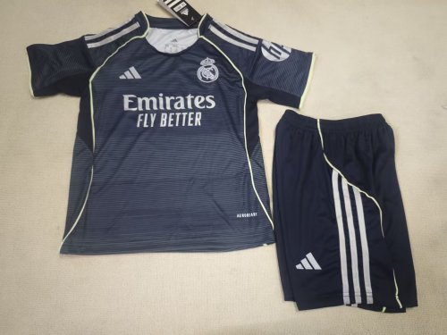 25/26 Real Madrid  Away Kids Kit