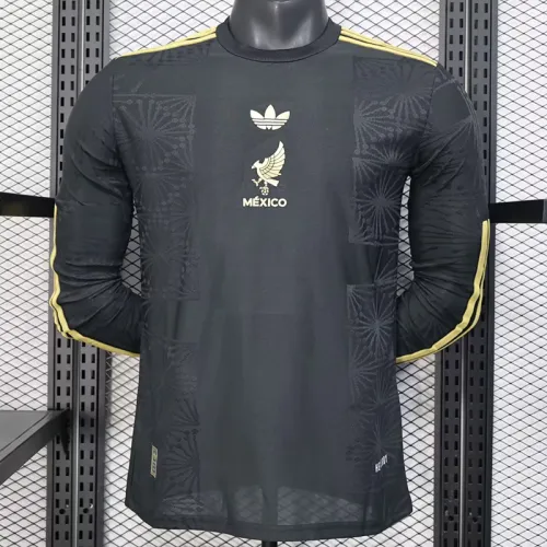 2025 Mexico Special Edition Man Player Long Sleeve Jersey