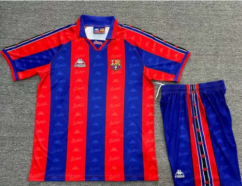 Retro 96/97 Barcelona  Home Kids Kit