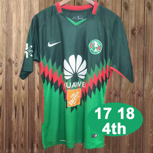 Retro 17/18  America Fourth Away Man Jersey