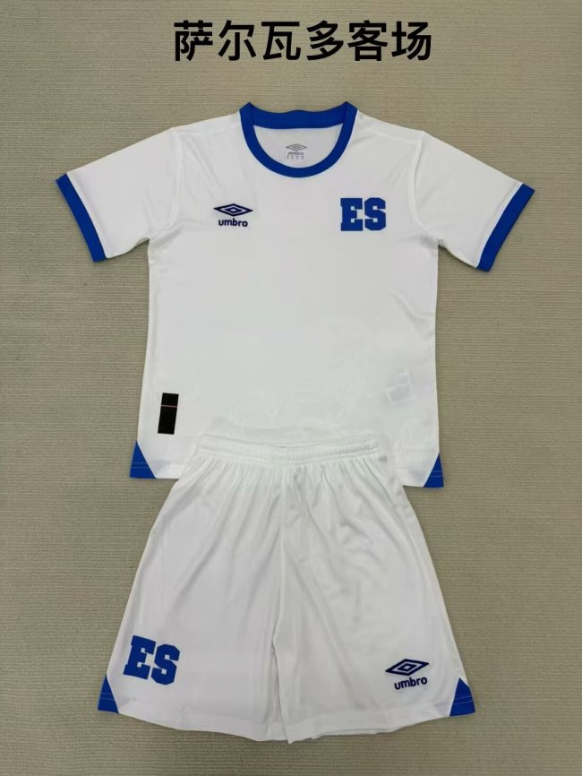 25/26 El Salvador Away Kids Kit