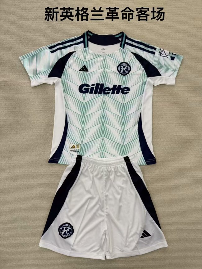 25/26 New England Revolution Away Adult Uniform