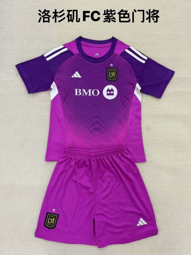 25/26 Los Angeles FC Goalkeeper Kids Kit