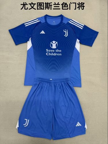 25/26 Juventus Goalkeeper Kids Kit