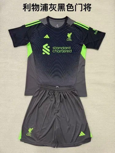 25/26 Liverpool Goalkeeper Kids Kit