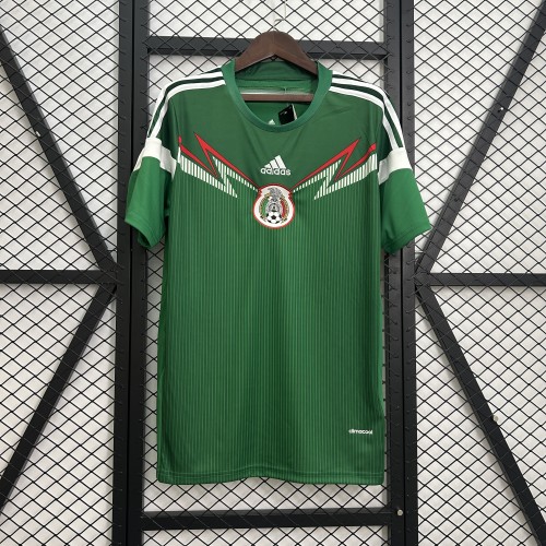 Retro Mexico 2014 Home  Jersey