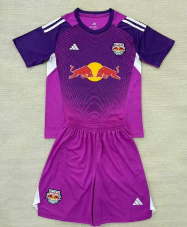 25/26 New York Red Bulls Goalkeeper Kids Kit
