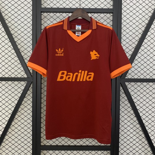 Retro 92/94  AS Roma Home Jersey