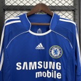 Retro 06/07  Chelsea Home Long Sleeve Home Jersey