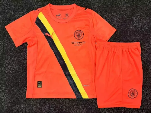 25/26 Manchester City Third Away Kids Kit