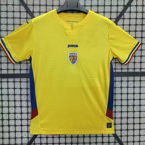 25/26 Romania Home Man Jersey | Fan Version