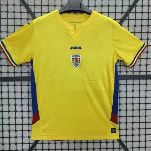 25/26 Romania Home Man Jersey | Fan Version