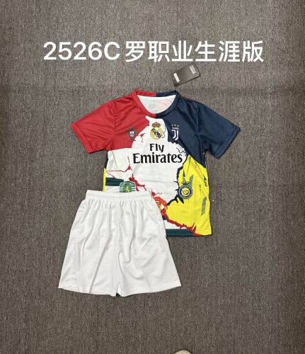 25/26 C Ronaldo Career Edition  Kids Kit