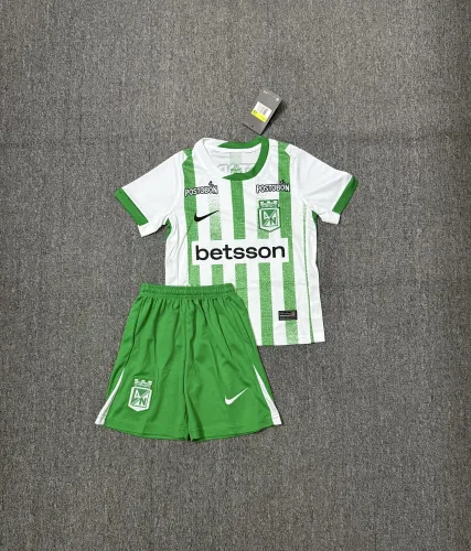 25/26 Atlético Nacional Home Kids Kit