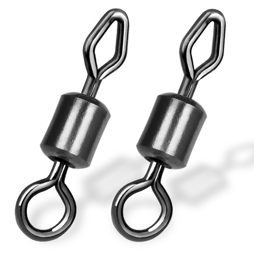 Fishing swivels round and diamond eye rolling swivels,Size 1 to size 12 ,Rated from 13LB TO 88LB