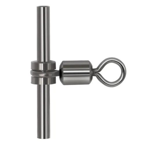 3 way Fishing Sleeves Cross line Brass Head and Tube Rolling Swivels ,size 2/0 to 12 ,Rated from 29 LB to 155 LB