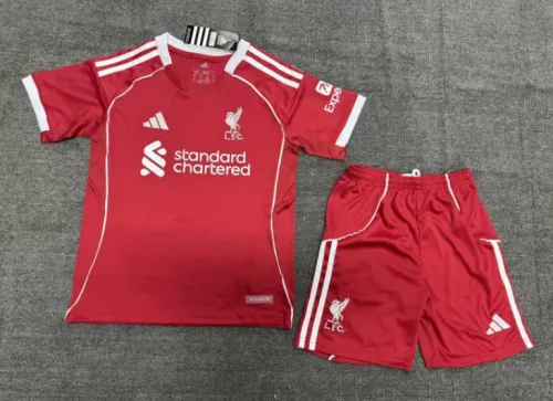 25/26 Liverpool Home Kids Kit
