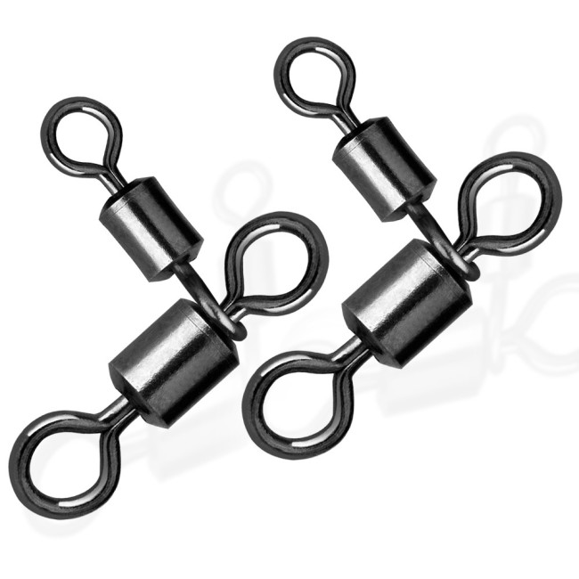 3 way Fishing rolling triangle jointed rolling swivels ,size 4/0 to 12 ,Rated from 7LB to 210 LB