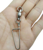 Fishing Ball Bearing Swivel with Coast lock Snap ,Rated 15 LB to 450 LB