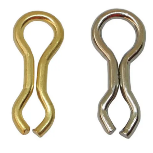 Brass sinker Eyelets splay rings for fishing weight & sinker,Wire diameter 1.2 mm to 2.0 mm